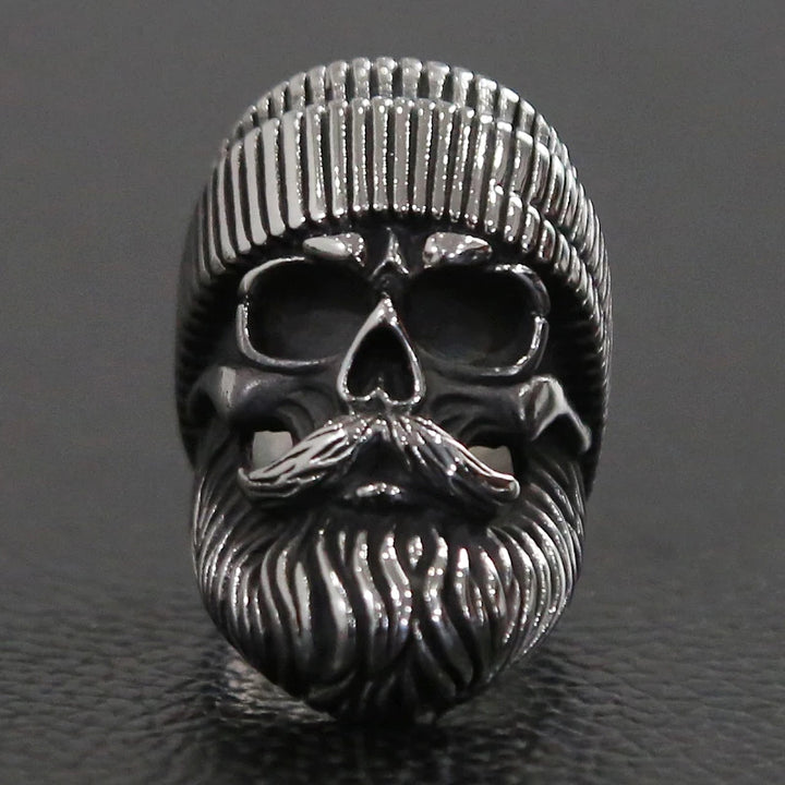 Beard & Bones: The Ultimate Skull Ring for Fearless Fashion!