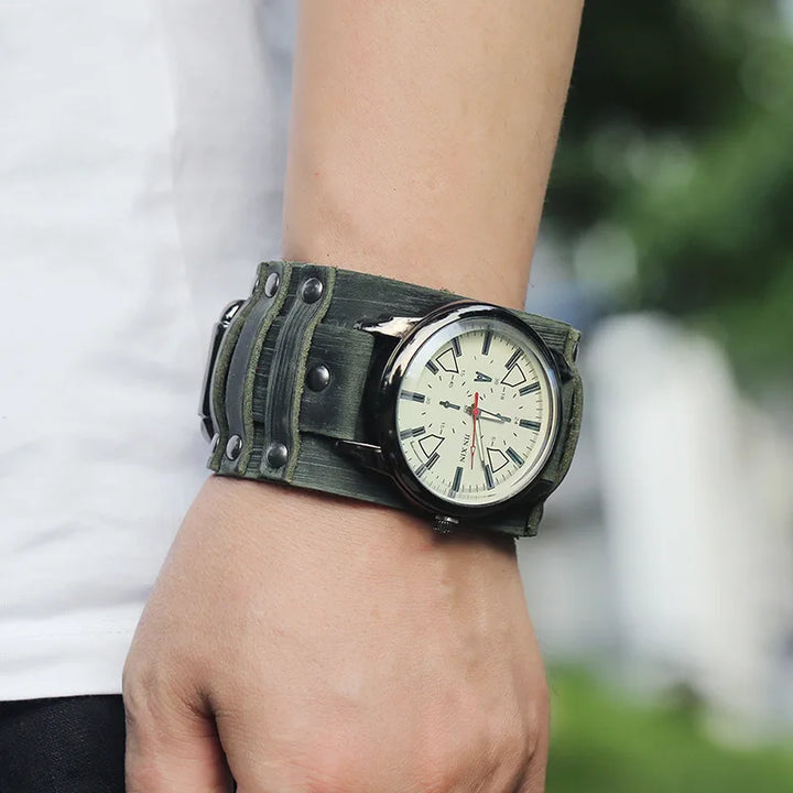 Time Traveler: The Retro Punk Watch for Modern Rebels!