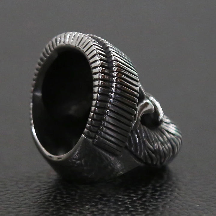 Beard & Bones: The Ultimate Skull Ring for Fearless Fashion!