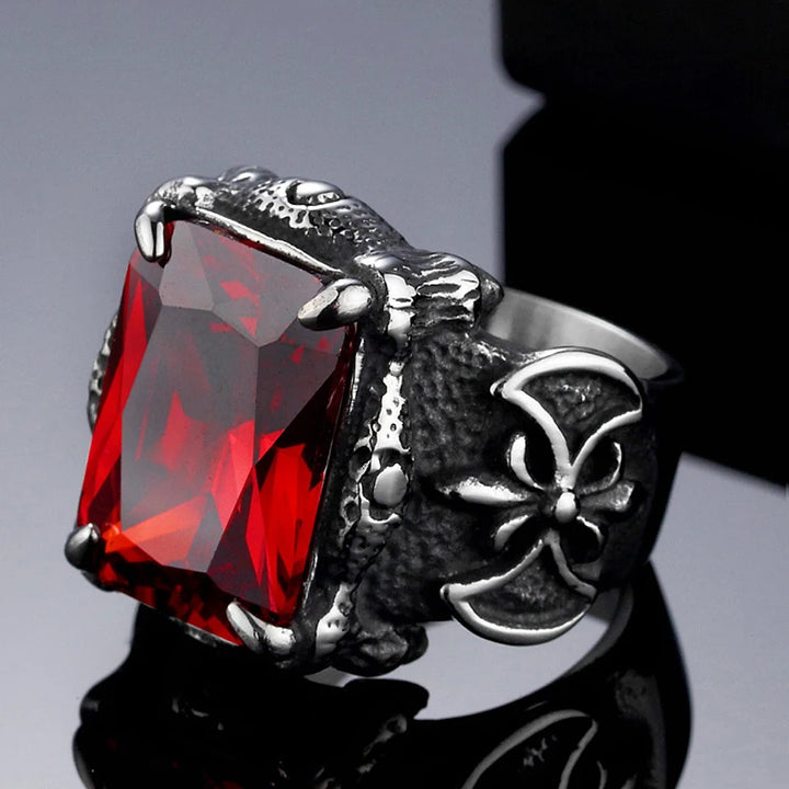 Unleash Your Inner Viking: The Dragon Claw Ring That Packs a Punch!