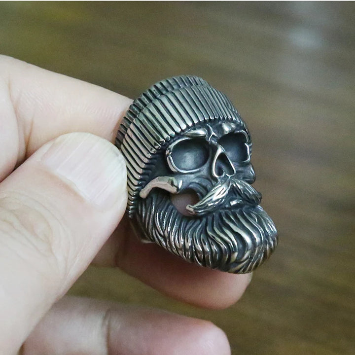 Beard & Bones: The Ultimate Skull Ring for Fearless Fashion!