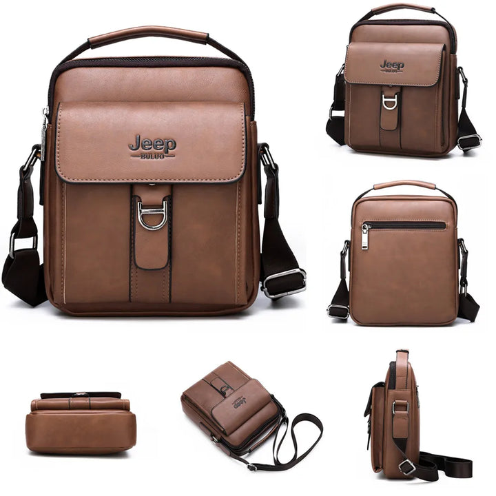 Crossbody Cool: The Leather Messenger Bag for Modern Explorers!