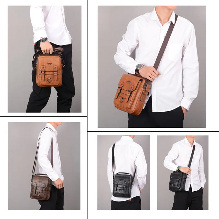 Gear Up in Style: The Ultimate Jeep Buluo Messenger Bag for the Modern Man!