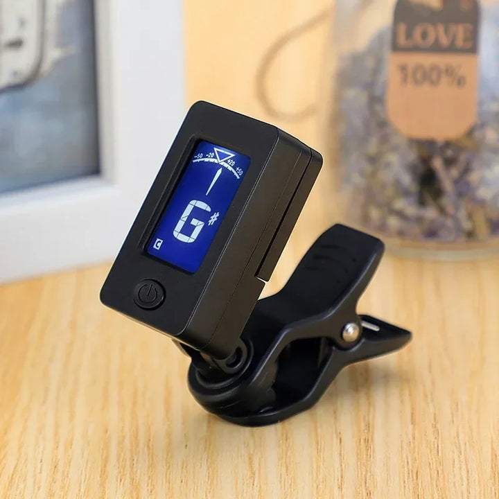 Tune Up and Rock On: The 360° Clip-On Tuner for Perfect Pitch!