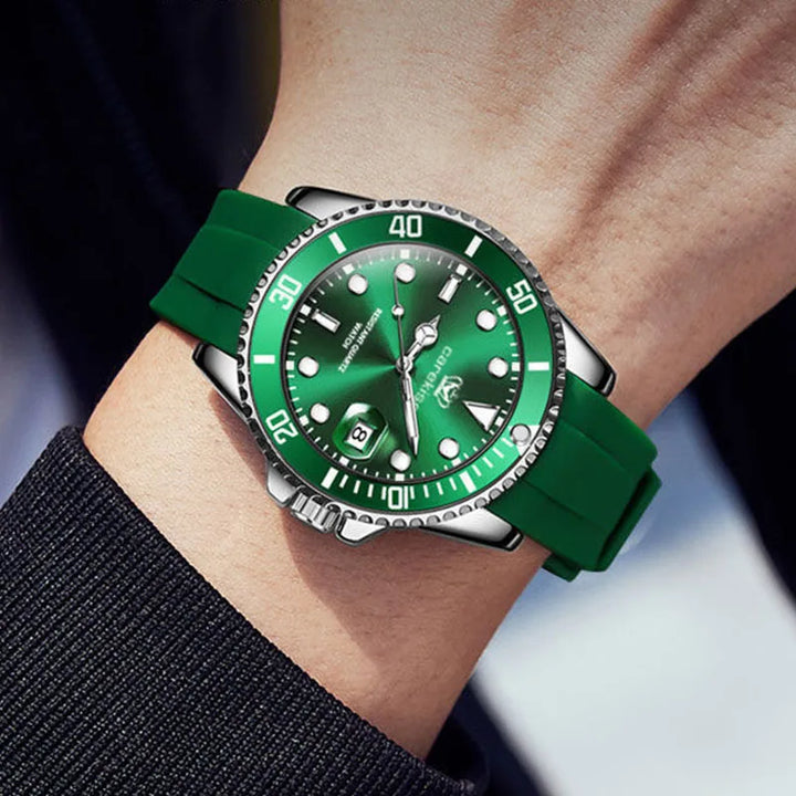 Dive Deep, Look Sharp: The Sporty Watch with a Splash of Style!