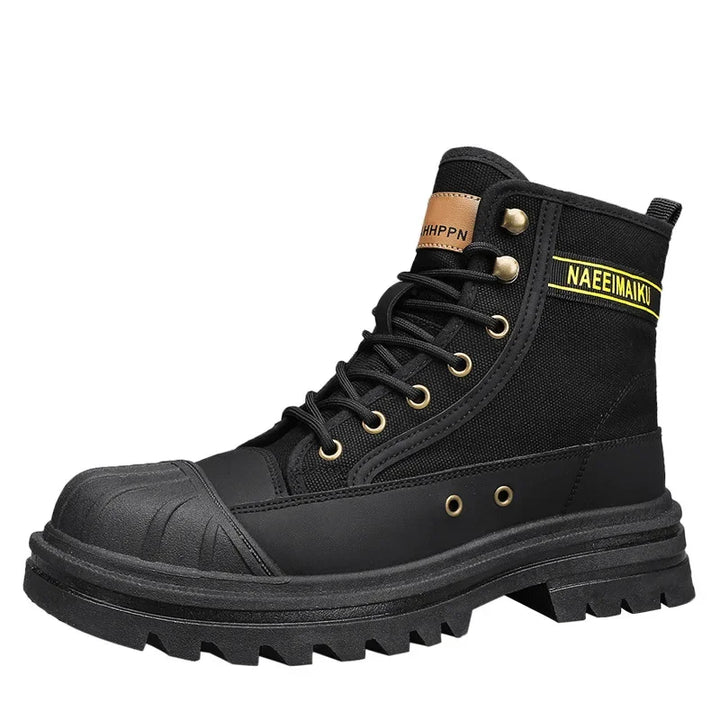 Rugged Rise: High-Top Martin Boots – Tough Style, Smooth Stride!