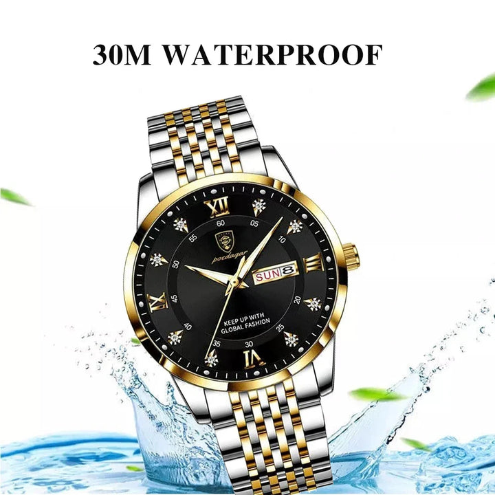 Time to Glow: Your New Waterproof Luxury Wrist Companion!