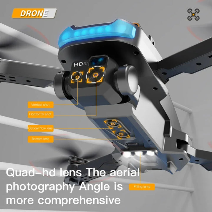 Fly Beyond Limits: P15 Pro 4K Drone with Dual Cameras & Obstacle Avoidance