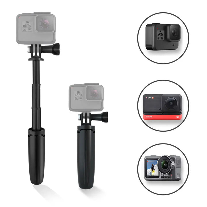 Snap, Vlog, Go! Foldable Mini Tripod for GoPro & Action Cameras