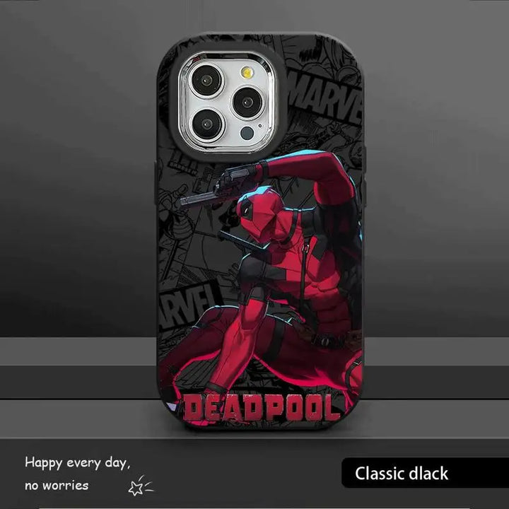 Deadpool Vibes: Cool & Comical iPhone Case for Marvel Fans!