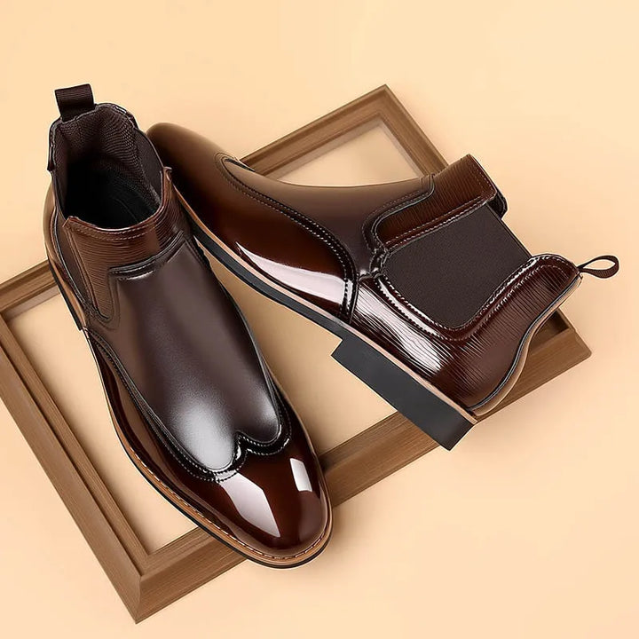 Elevate Your Sole: Luxe Ankle Boots for Gents Who Mean Business!