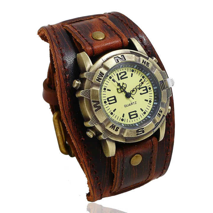 Time to Shine: The Bold Retro Cuff Watch for Daring Trendsetters!