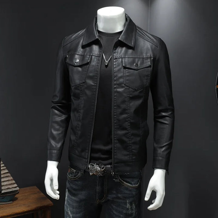 Leather and Adventure: The Slim Biker Jacket!