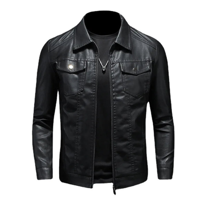 Leather and Adventure: The Slim Biker Jacket!