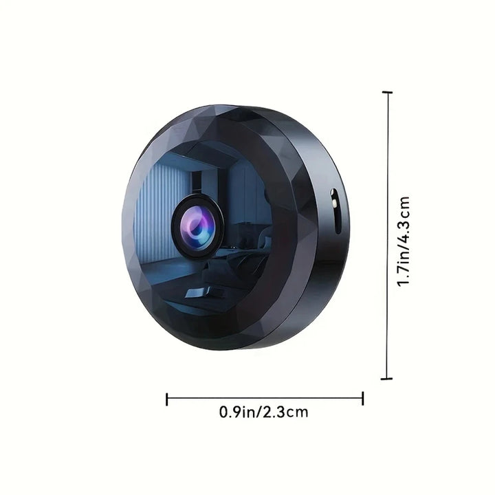 Spy in Style: 1080p Mini HD Wireless Security Camera with Night Vision