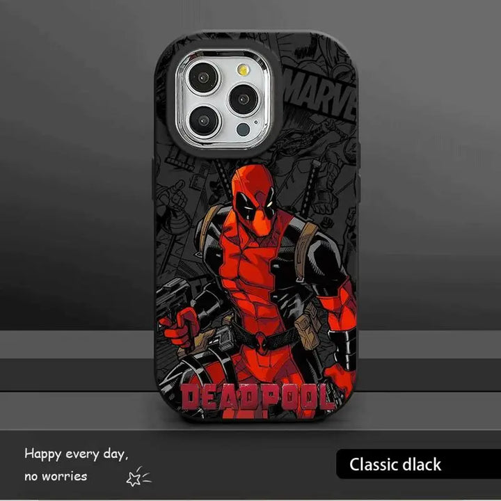 Deadpool Vibes: Cool & Comical iPhone Case for Marvel Fans!