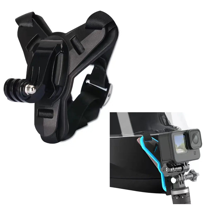 Ride & Capture: Motorcycle Helmet Chin Mount for GoPro Adventures!