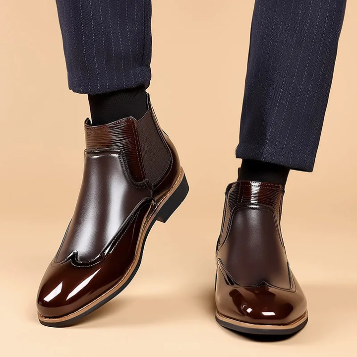 Elevate Your Sole: Luxe Ankle Boots for Gents Who Mean Business!