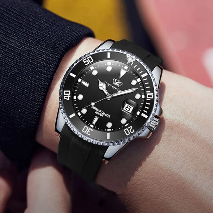 Dive Deep, Look Sharp: The Sporty Watch with a Splash of Style!