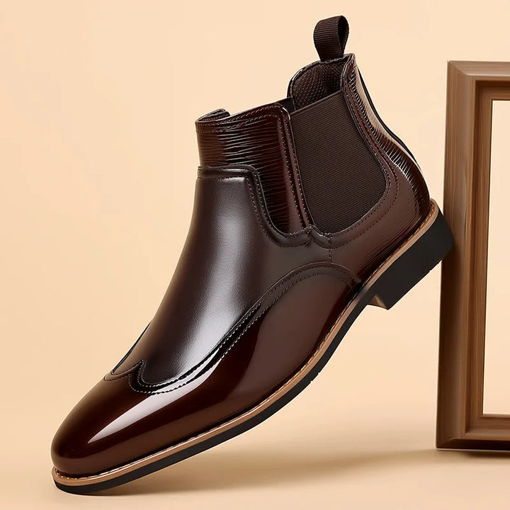 Elevate Your Sole: Luxe Ankle Boots for Gents Who Mean Business!