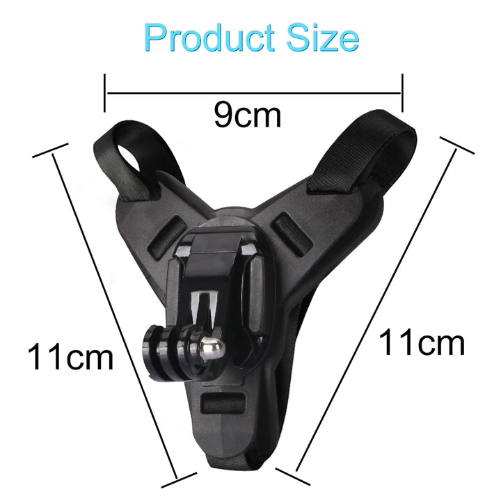 Ride & Capture: Motorcycle Helmet Chin Mount for GoPro Adventures!