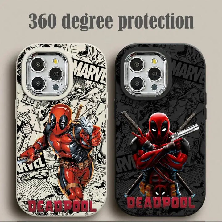 Deadpool Vibes: Cool & Comical iPhone Case for Marvel Fans!